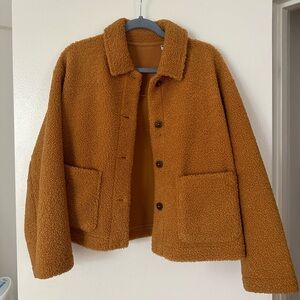 Uniqlo Fleece Sherpa Teddy Jacket
